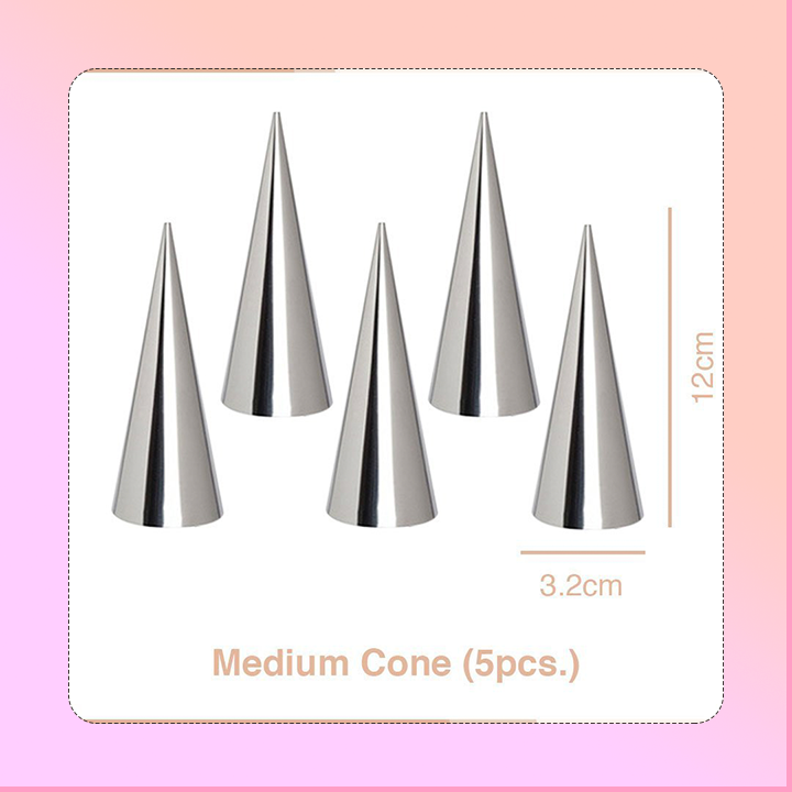 Conical Tube Croissant Mold (5pcs)