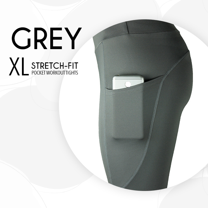 Stretch-Fit Pocket Workout Tights