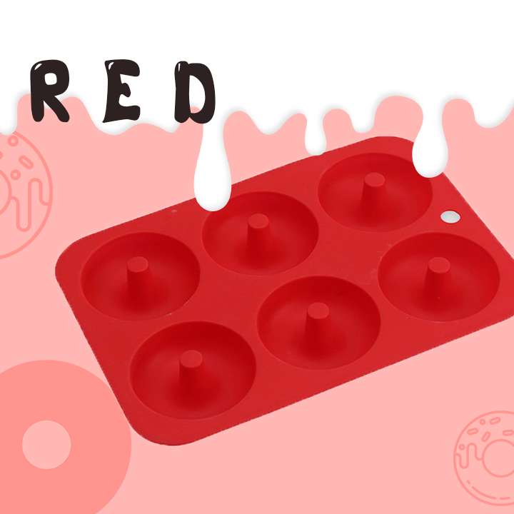 Non-Stick Silicone Donut Mold