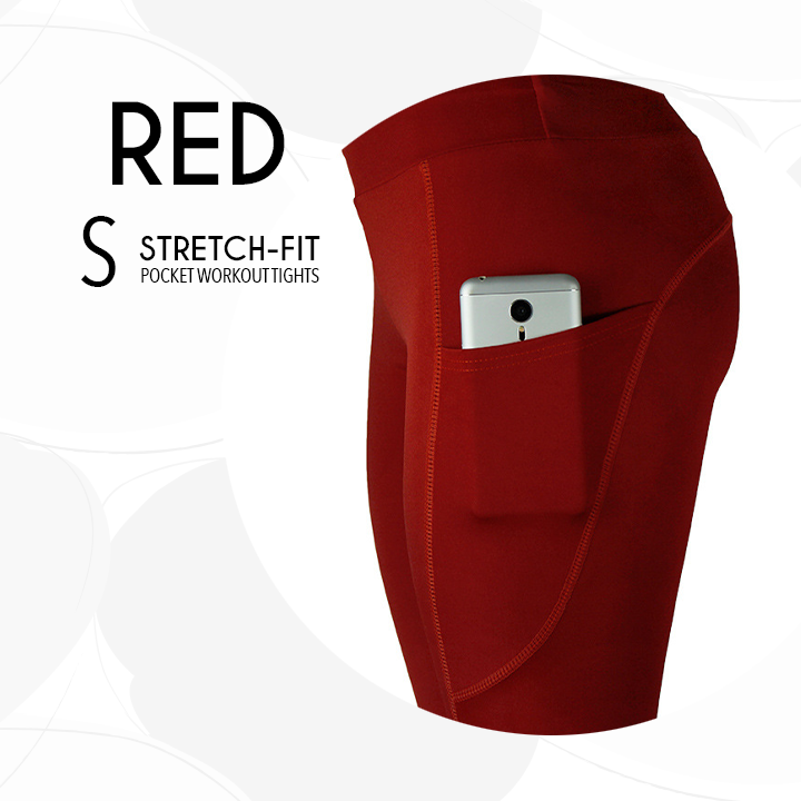 Stretch-Fit Pocket Workout Tights
