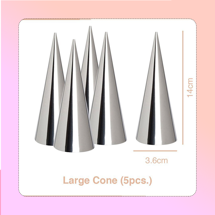 Conical Tube Croissant Mold (5pcs)