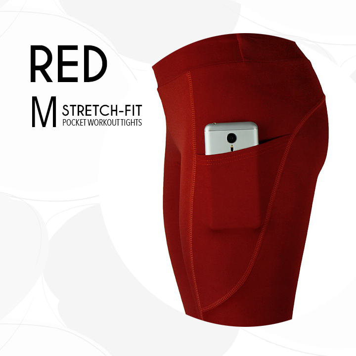 Stretch-Fit Pocket Workout Tights