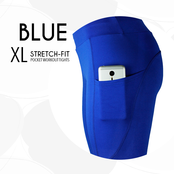 Stretch-Fit Pocket Workout Tights