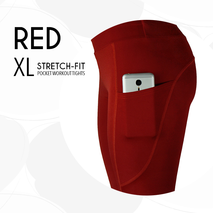 Stretch-Fit Pocket Workout Tights