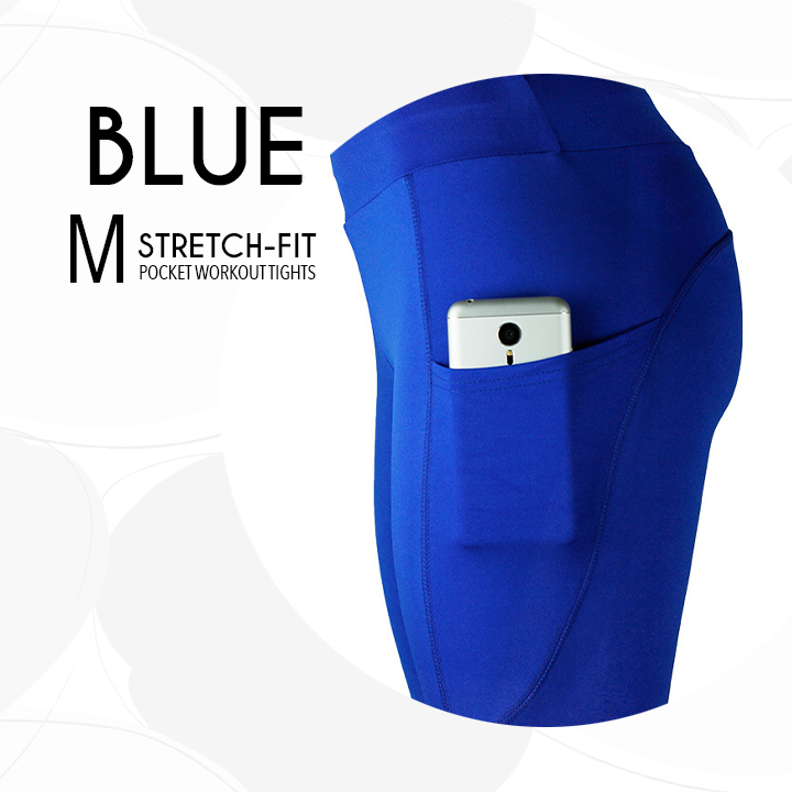 Stretch-Fit Pocket Workout Tights