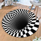 3D Vortex Illusion Rug