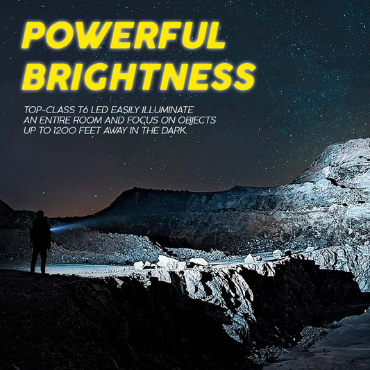 Waterproof Survival Tactical Flashlight