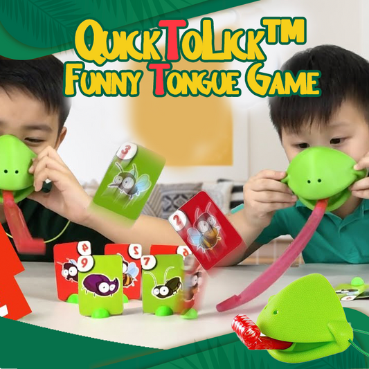 QuickToLick™ Funny Tongue Game