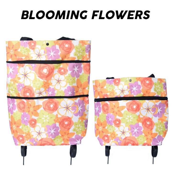 Foldable Wheeled Shopping Bag