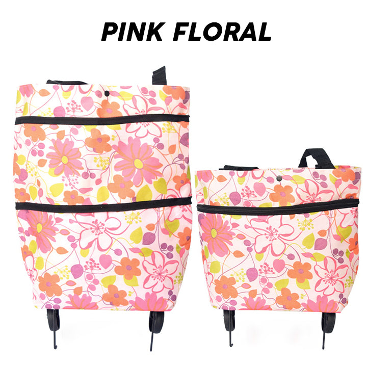 Foldable Wheeled Shopping Bag