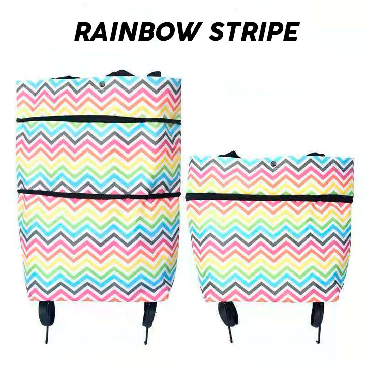 Foldable Wheeled Shopping Bag