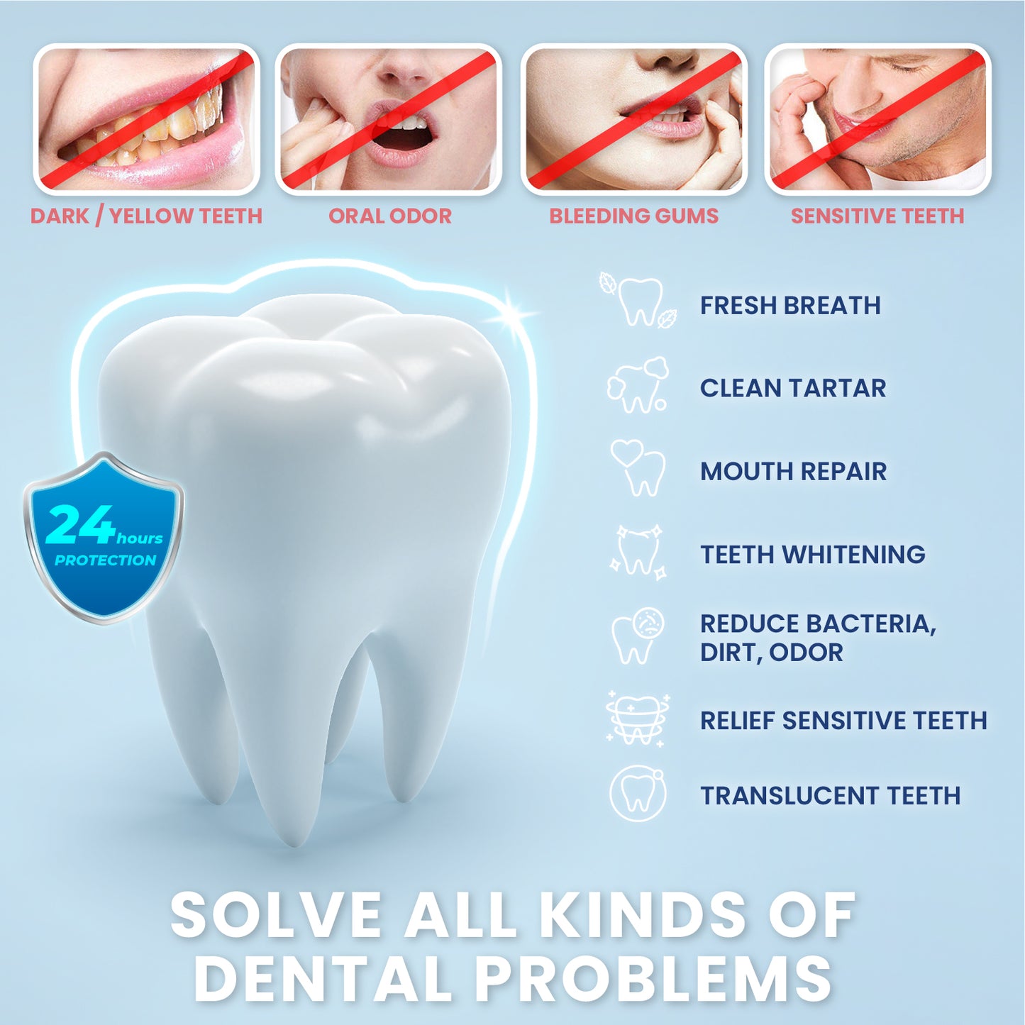 BrighTeeth™ Instant Whitening Foam Toothpaste