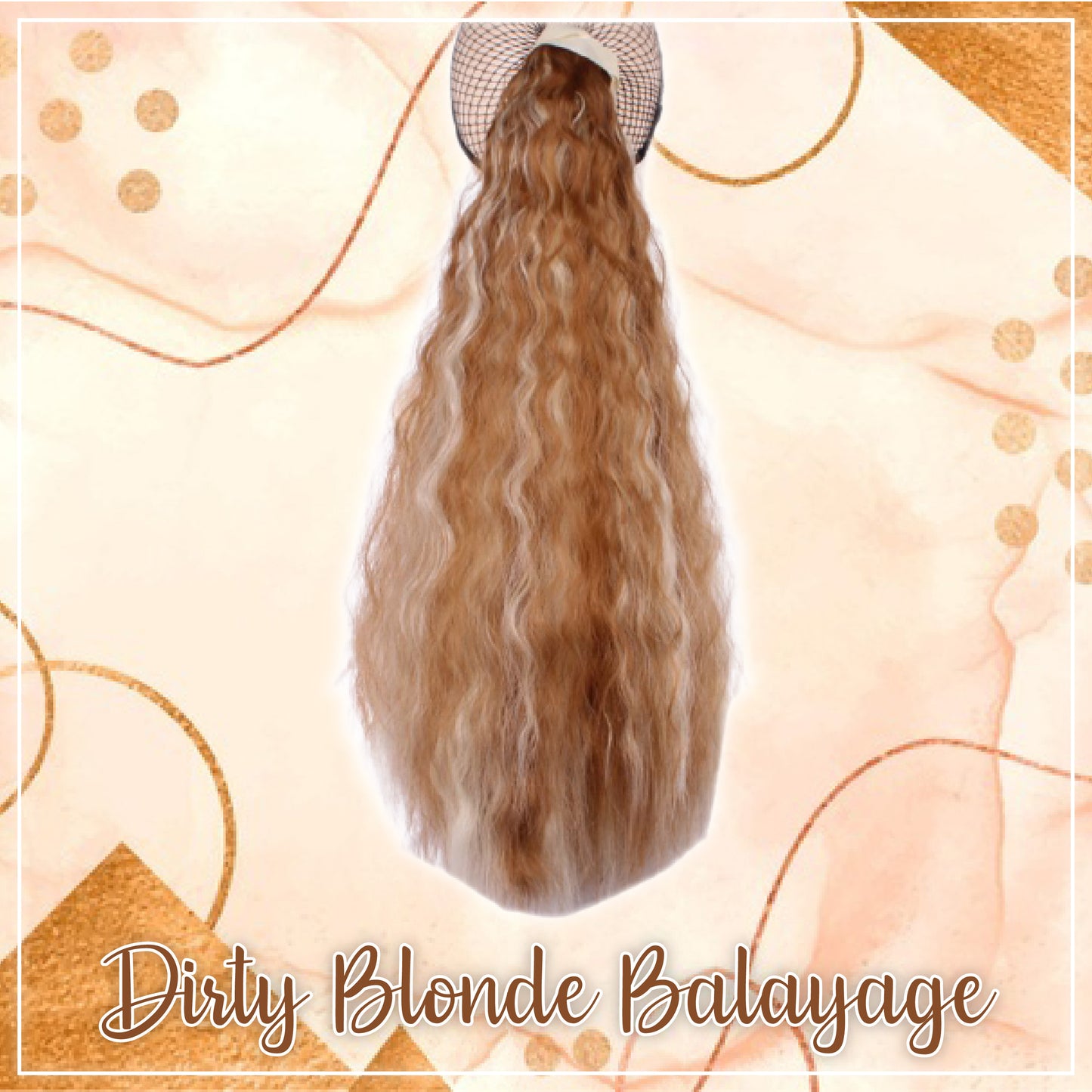 Invisible Curly Ponytail Extension
