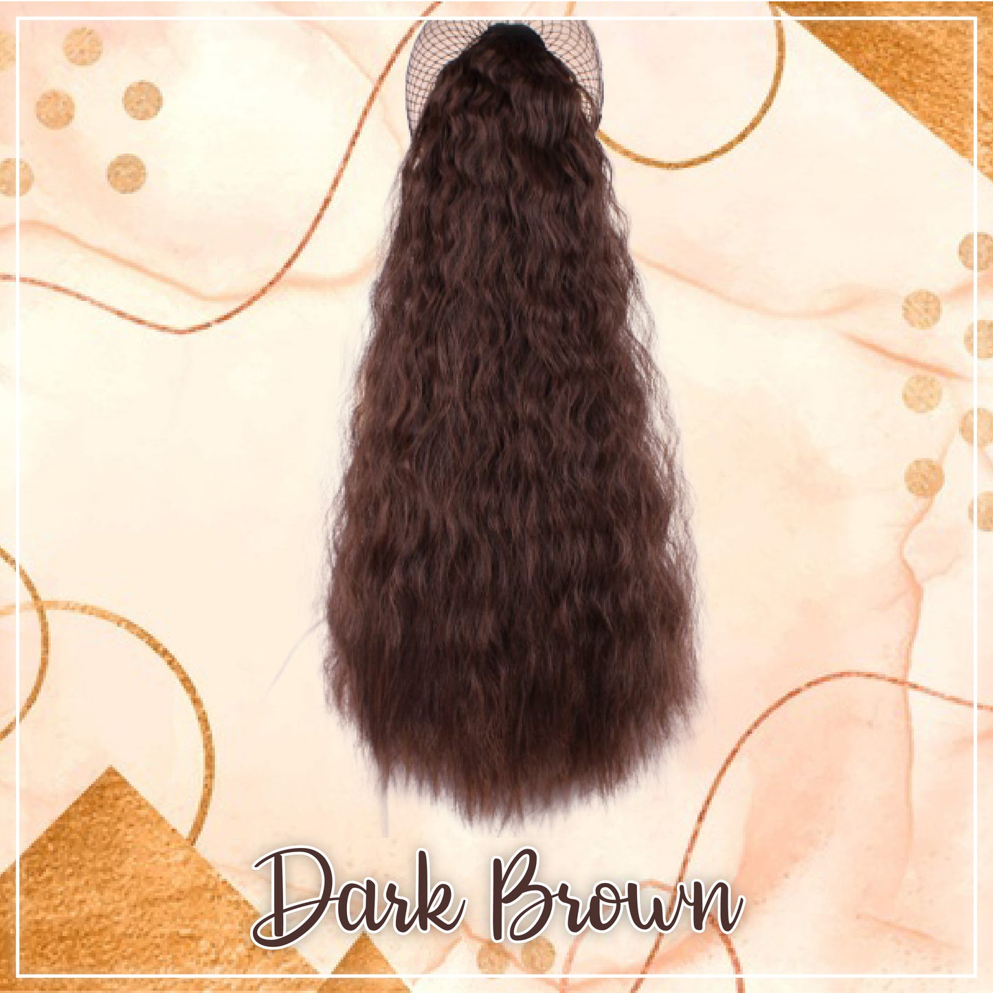 Invisible Curly Ponytail Extension