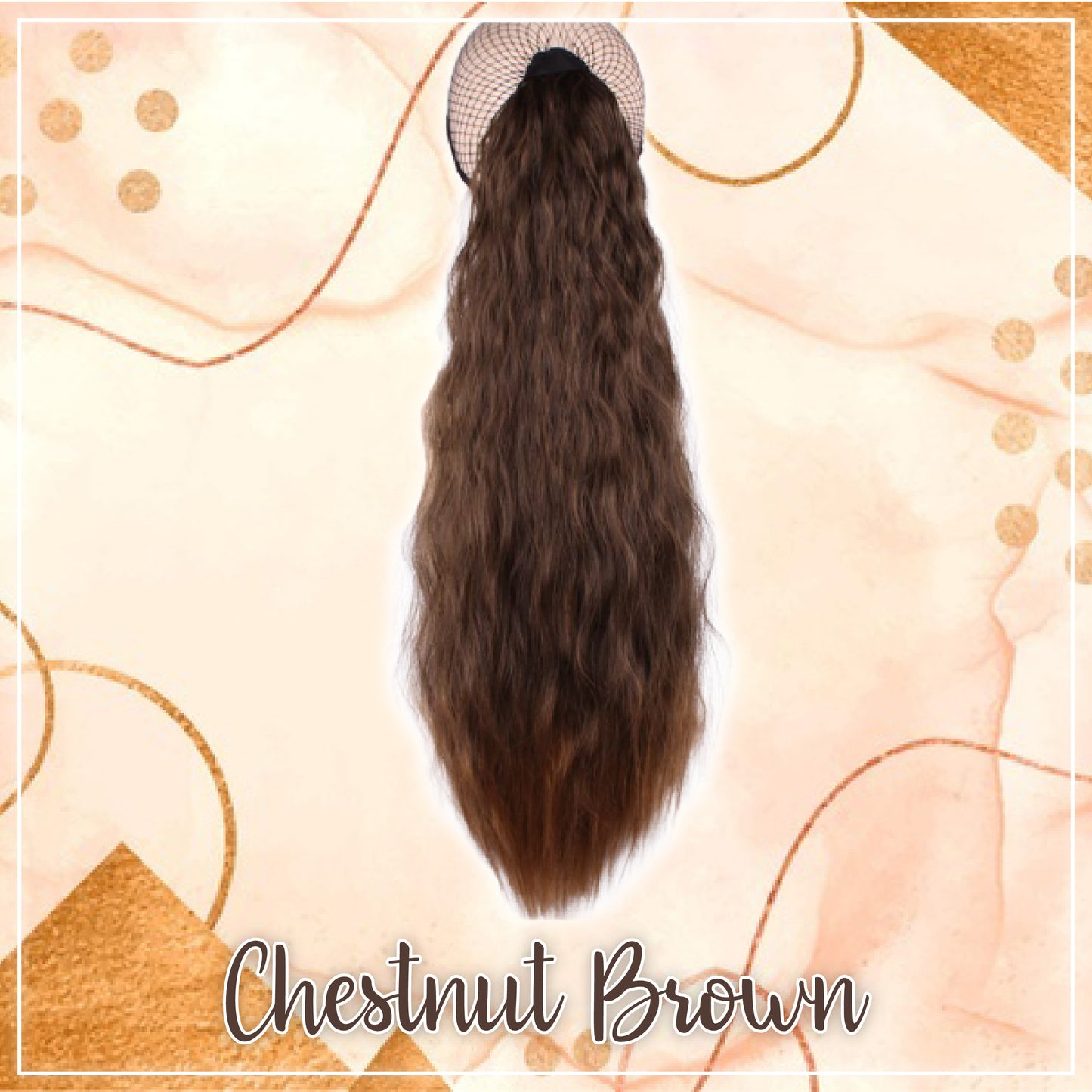 Invisible Curly Ponytail Extension