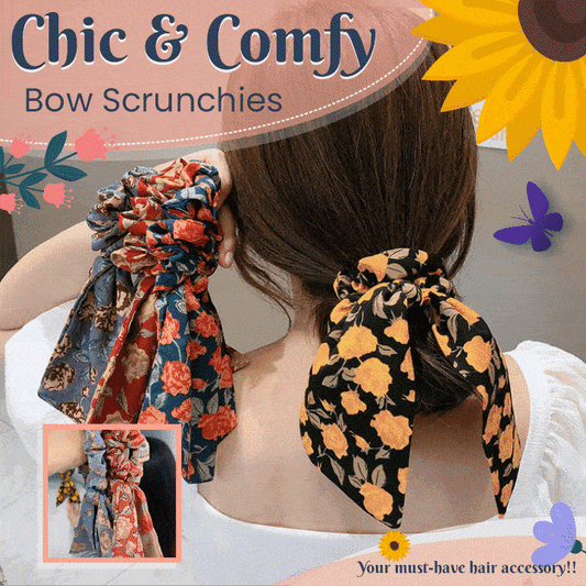 Chic & Comfy Bow Scrunchies