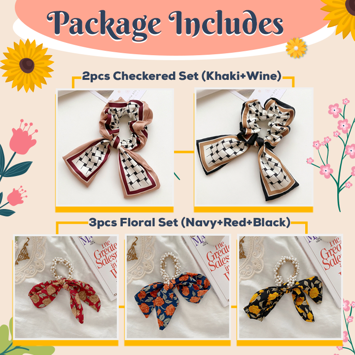 Chic & Comfy Bow Scrunchies