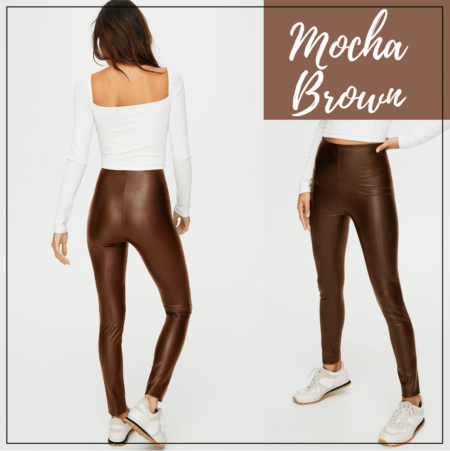 Perfect Fit Leather Leggings