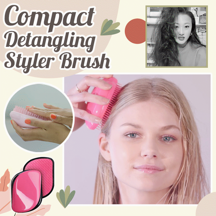 Compact Detangling Styler Brush
