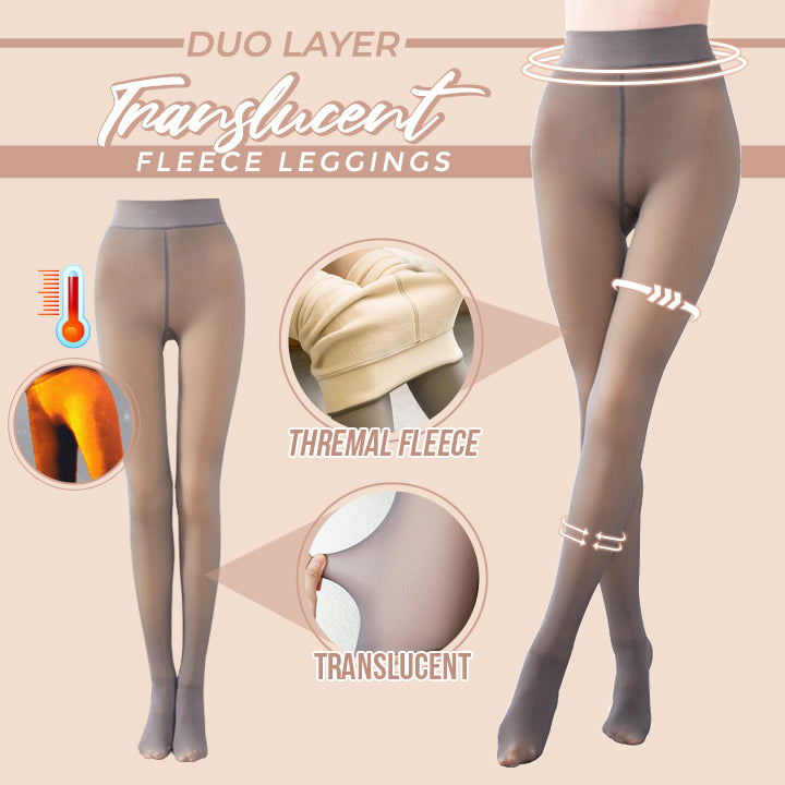 Warmth™ Duo Layer Translucent Fleece Leggings