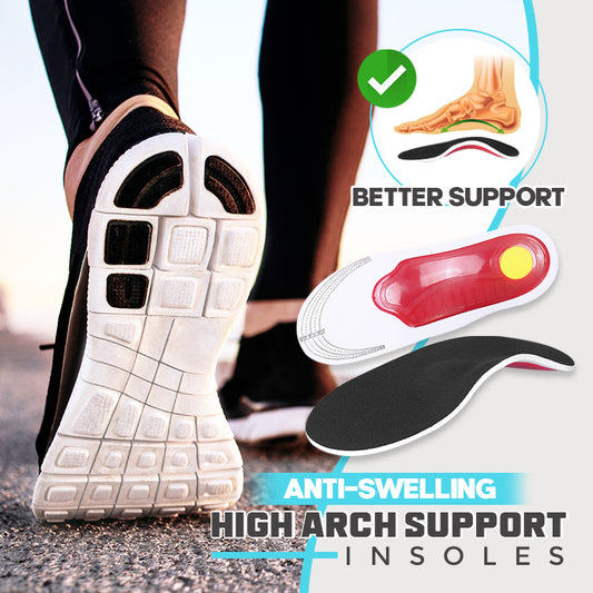 Anti-Swelling Orthotic High Arch Insoles