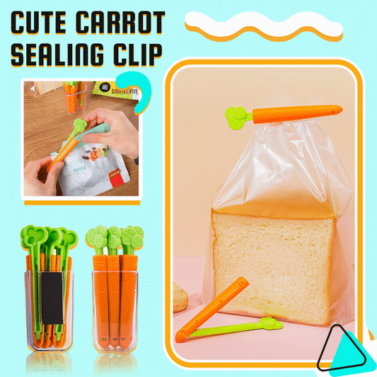 Cute Carrot Food Sealing Clip