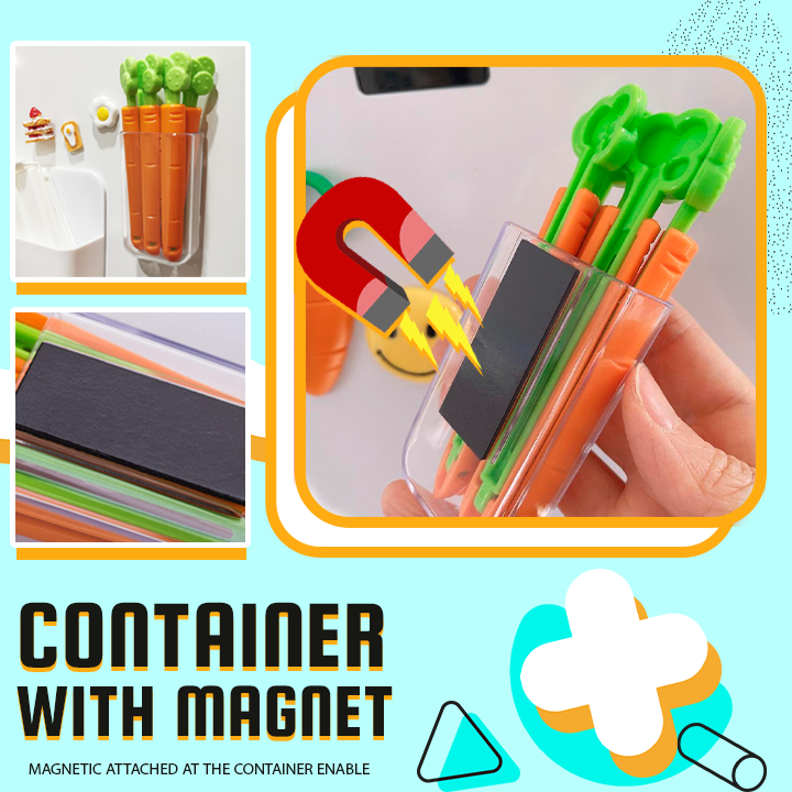 Cute Carrot Food Sealing Clip