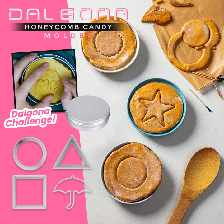 Dalgona Honeycomb Candy Mold