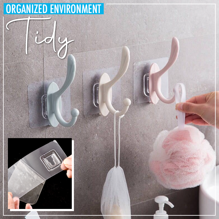 Double-Sided Adhesive Hooks