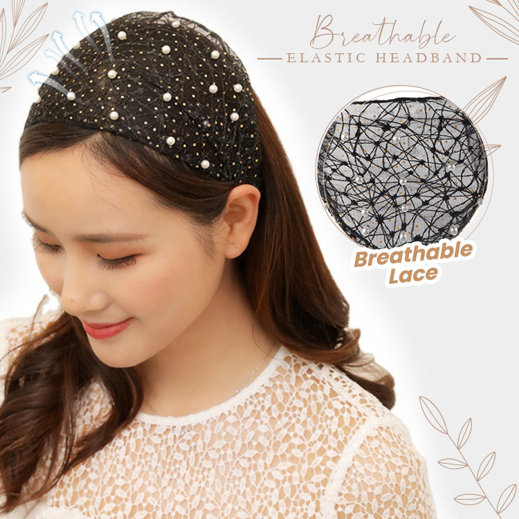 Elegant Lace Elastic Headband