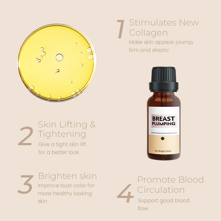 SIZEUP BustPlump Herbal MassageOil