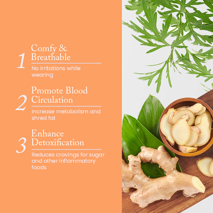 Anti-Cellulite Heating Ginger Foot Patch