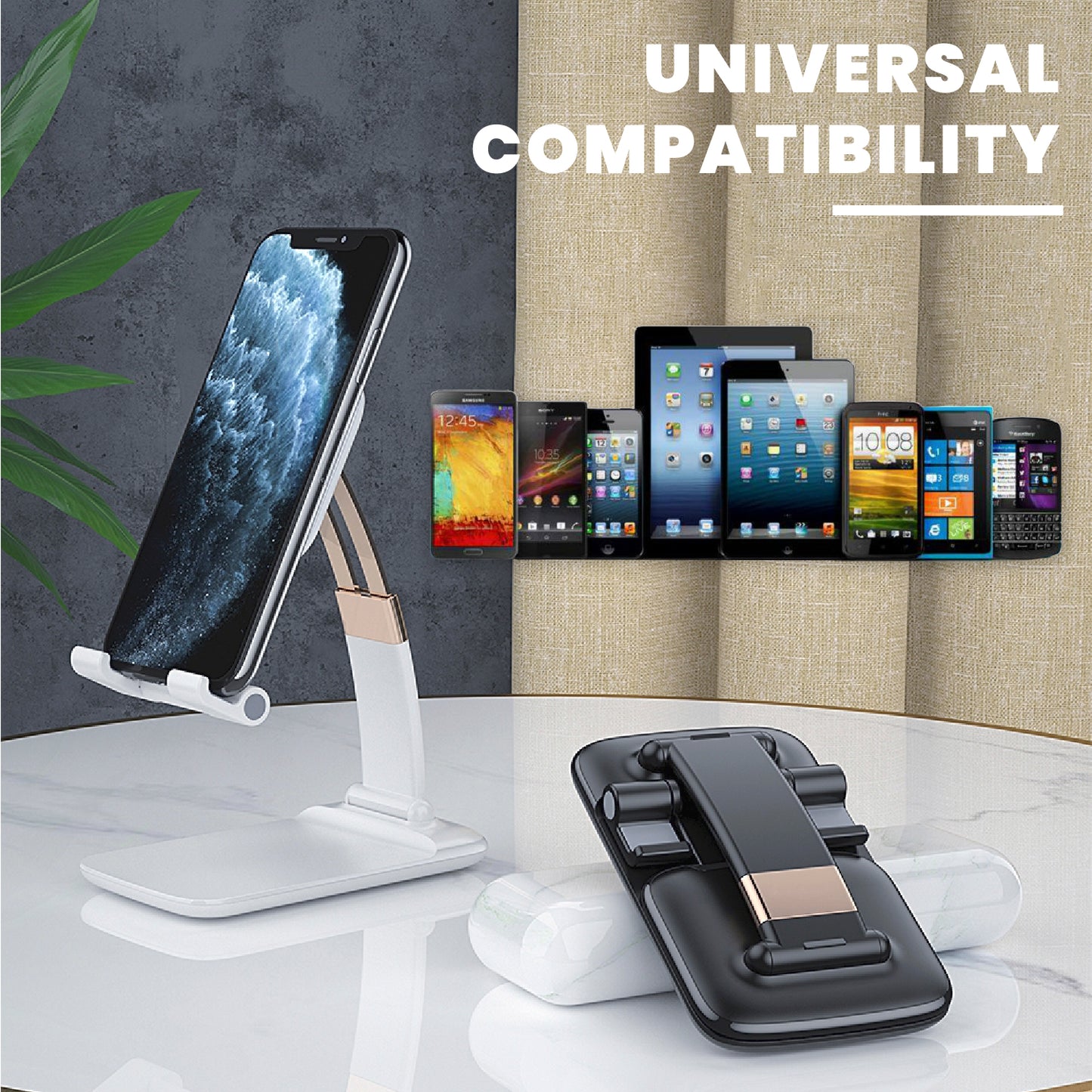 Foldable & Adjustable Phone Stand
