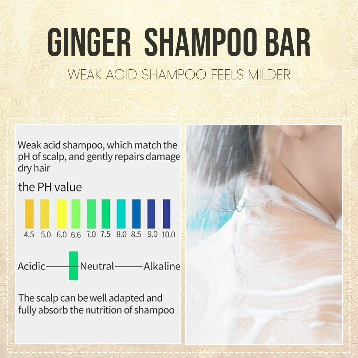 Ginger Hair Regrowth Shampoo Bar