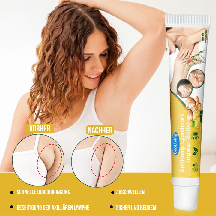 GooLiving AntiHump Lymphcare Ingwer-Salbe