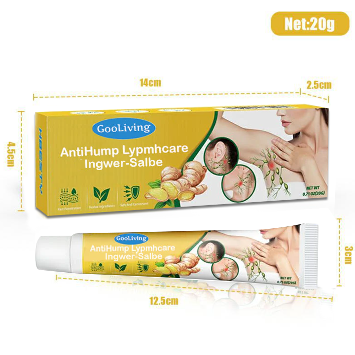 GooLiving AntiHump Lymphcare Ingwer-Salbe
