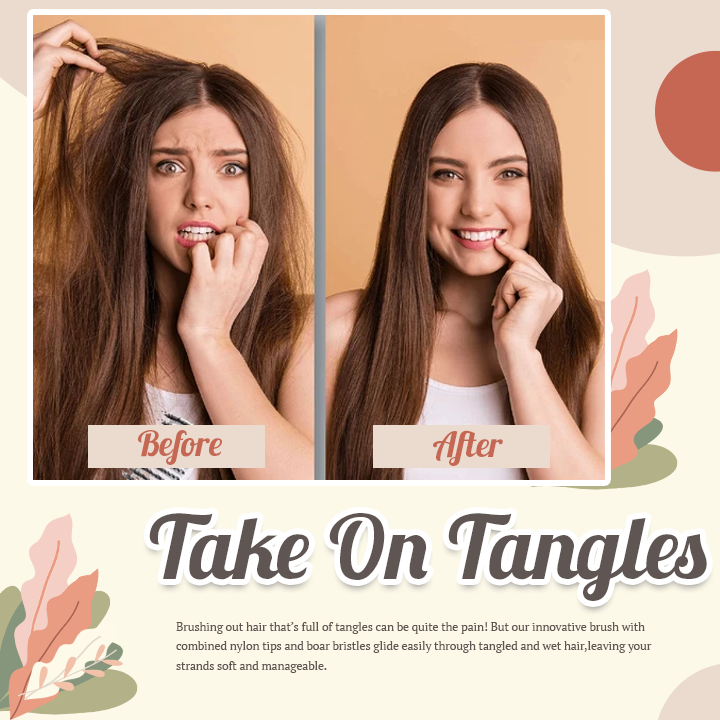 Compact Detangling Styler Brush