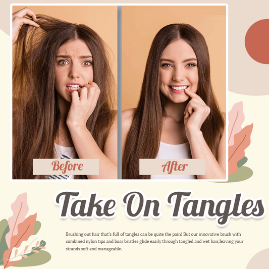 Compact Detangling Styler Brush