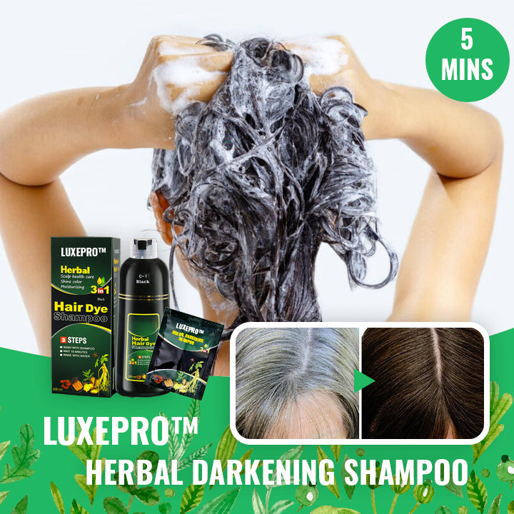 LuxePro™ Herbal Darkening Shampoo