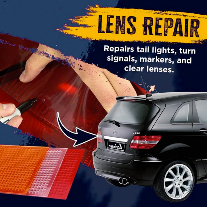 Tri-Color Auto Lens Repair Kit