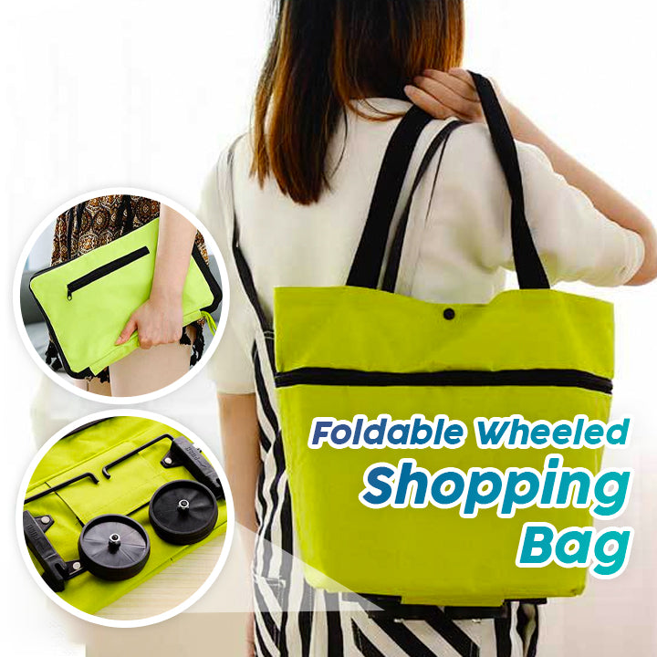 Foldable Wheeled Shopping Bag