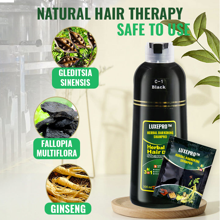 LuxePro™ Herbal Darkening Shampoo