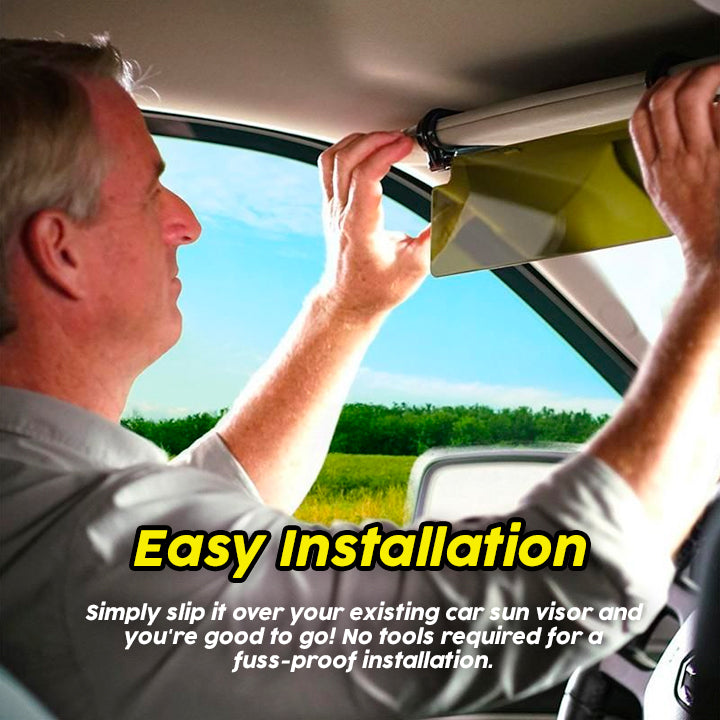 Anti-Glare Day & Night Car Visor