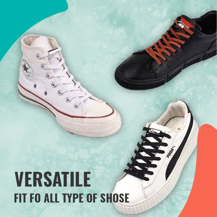 Lazy No-Tie Magnetic Shoelaces