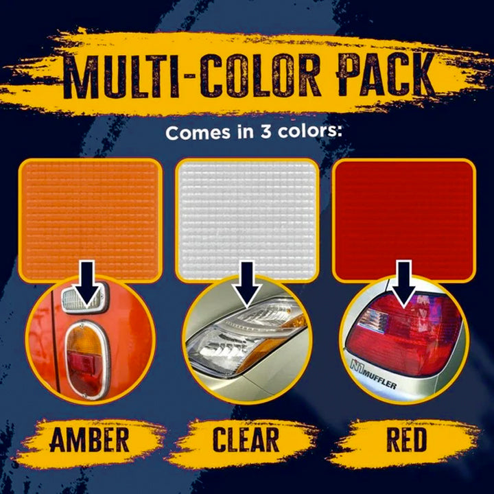 Tri-Color Auto Lens Repair Kit