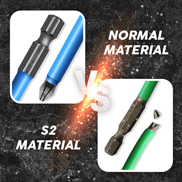 Anti-Slip Magnetic Drill Bit Set (7pcs)