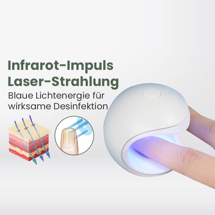 LifeMed Home Verwendung Onychomykose Pilz-Laser-Behandlung