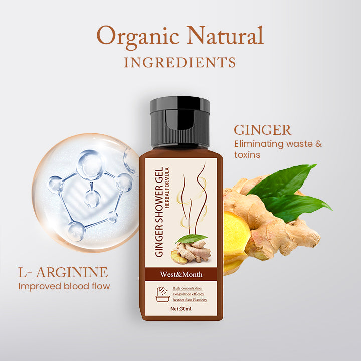 Contour+™ Detox Ginger Shower Gel