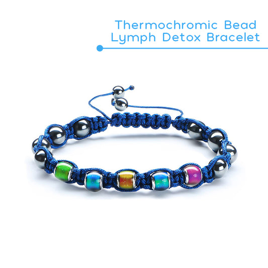 Vigorvi Thermochromic Bead Lymph Detox Bracelet