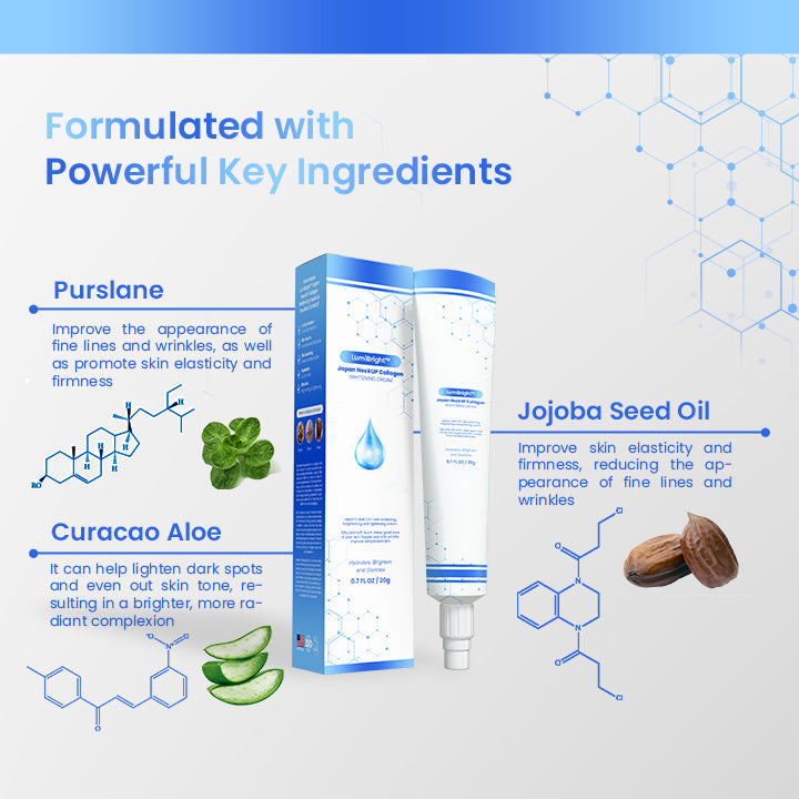LumiBright™ Japan NeckUP Collagen Whitening Cream
